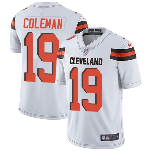 NFL Nike Youth Corey Coleman White Road Limited Jersey - #19 Cleveland Browns Vapor Untouchable