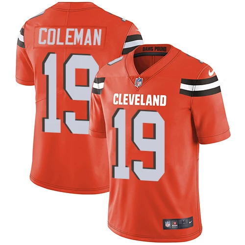 NFL Nike Youth Corey Coleman Orange Alternate Elite Jersey - #19 Cleveland Browns