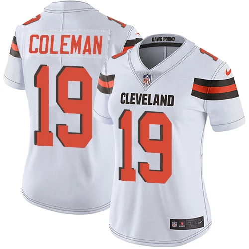 NFL Nike Women's Corey Coleman White Road Elite Jersey - #19 Cleveland Browns